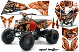 ATV Decal Graphics Kit Quad Wrap For KTM 450 450XC 525 525XC 2008-2013 HATTER ORANGE