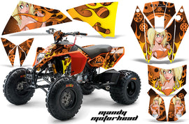 ATV Decal Graphics Kit Quad Wrap For KTM 450 450XC 525 525XC 2008-2013 MOTO MANDY ORANGE-atv motorcycle utv parts accessories gear helmets jackets gloves pantsAll Terrain Depot