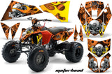 ATV Decal Graphics Kit Quad Wrap For KTM 450 450XC 525 525XC 2008-2013 MOTORHEAD ORANGE