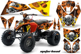 ATV Decal Graphics Kit Quad Wrap For KTM 450 450XC 525 525XC 2008-2013 MOTORHEAD ORANGE