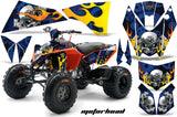 ATV Decal Graphics Kit Quad Wrap For KTM 450 450XC 525 525XC 2008-2013 MOTORHEAD BLUE