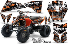 Load image into Gallery viewer, ATV Decal Graphics Kit Quad Wrap For KTM 450 450XC 525 525XC 2008-2013 SSSH ORANGE BLACK-atv motorcycle utv parts accessories gear helmets jackets gloves pantsAll Terrain Depot