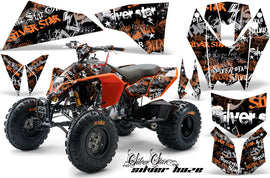 ATV Decal Graphics Kit Quad Wrap For KTM 450 450XC 525 525XC 2008-2013 SSSH ORANGE BLACK-atv motorcycle utv parts accessories gear helmets jackets gloves pantsAll Terrain Depot