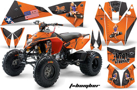 ATV Decal Graphics Kit Quad Wrap For KTM 450 450XC 525 525XC 2008-2013 TBOMBER ORANGE-atv motorcycle utv parts accessories gear helmets jackets gloves pantsAll Terrain Depot