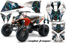 Load image into Gallery viewer, ATV Decal Graphics Kit Quad Wrap For KTM 450 450XC 525 525XC 2008-2013 ZOMBIE WHITE-atv motorcycle utv parts accessories gear helmets jackets gloves pantsAll Terrain Depot
