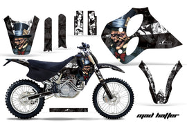 Dirt Bike Graphics Kit Decal Sticker Wrap For KTM SX/XC/EXC/LC4 1993-1997 HATTER WHITE BLACK-atv motorcycle utv parts accessories gear helmets jackets gloves pantsAll Terrain Depot