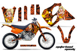 Dirt Bike Graphics Kit Decal Sticker Wrap For KTM SX/XC/EXC/LC4 1993-1997 MOTO MANDY ORANGE
