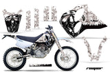 Dirt Bike Graphics Kit Decal Sticker Wrap For KTM SX/XC/EXC/LC4 1993-1997 REAPER WHITE