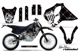 Dirt Bike Graphics Kit Decal Sticker Wrap For KTM SX/XC/EXC/LC4 1993-1997 RELOADED WHITE BLACK-atv motorcycle utv parts accessories gear helmets jackets gloves pantsAll Terrain Depot