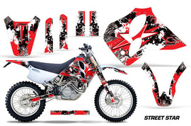 Dirt Bike Graphics Kit Decal Sticker Wrap For KTM SX/XC/EXC/LC4 1993-1997 STREET STAR RED-atv motorcycle utv parts accessories gear helmets jackets gloves pantsAll Terrain Depot
