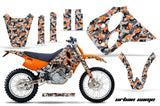 Dirt Bike Graphics Kit Decal Sticker Wrap For KTM SX/XC/EXC/LC4 1993-1997 URBAN CAMO ORANGE