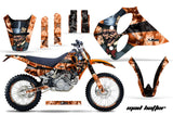 Graphics Kit Decal Sticker Wrap + # Plates For KTM SX/XC/EXC/LC4 1993-1997 HATTER BLACK ORANGE