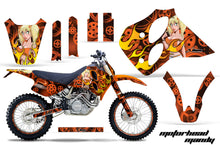 Load image into Gallery viewer, Graphics Kit Decal Sticker Wrap + # Plates For KTM SX/XC/EXC/LC4 1993-1997 MOTO MANDY ORANGE-atv motorcycle utv parts accessories gear helmets jackets gloves pantsAll Terrain Depot