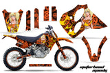 Graphics Kit Decal Sticker Wrap + # Plates For KTM SX/XC/EXC/LC4 1993-1997 MOTO MANDY ORANGE