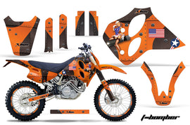 Graphics Kit Decal Sticker Wrap + # Plates For KTM SX/XC/EXC/LC4 1993-1997 TBOMBER ORANGE-atv motorcycle utv parts accessories gear helmets jackets gloves pantsAll Terrain Depot