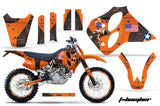 Graphics Kit Decal Sticker Wrap + # Plates For KTM SX/XC/EXC/LC4 1993-1997 TBOMBER ORANGE
