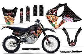 Graphics Kit Decal Sticker Wrap + # Plates For KTM SX/XC/EXC/LC4 1993-1997 VEGAS BLACK-atv motorcycle utv parts accessories gear helmets jackets gloves pantsAll Terrain Depot