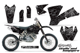 Graphics Kit Decal Wrap + # Plates For KTM SX SXS EXC MXC 2001-2004 HISH SILVER-atv motorcycle utv parts accessories gear helmets jackets gloves pantsAll Terrain Depot