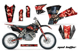 Dirt Bike Graphics Kit Decal Wrap For KTM  SX SXS EXC MXC 2001-2004 HATTER RED BLACK