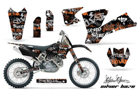 Dirt Bike Graphics Kit Decal Wrap For KTM SX SXS EXC MXC 2001-2004 SSSH ORANGE BLACK-atv motorcycle utv parts accessories gear helmets jackets gloves pantsAll Terrain Depot