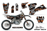 Graphics Kit Decal Wrap + # Plates For KTM  SX SXS EXC MXC 2001-2004 SSSH ORANGE BLACK