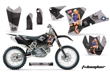 Load image into Gallery viewer, Dirt Bike Graphics Kit Decal Wrap For KTM SX SXS EXC MXC 2001-2004 TBOMBER SILVER-atv motorcycle utv parts accessories gear helmets jackets gloves pantsAll Terrain Depot