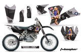 Dirt Bike Graphics Kit Decal Wrap For KTM  SX SXS EXC MXC 2001-2004 TBOMBER SILVER