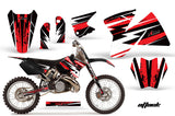 Dirt Bike Decal Graphic Kit Sticker Wrap For KTM SX/XC/EXC/MXC 1998-2001 ATTACK RED