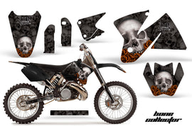 Dirt Bike Decal Graphic Kit Sticker Wrap For KTM SX/XC/EXC/MXC 1998-2001 BONES BLACK-atv motorcycle utv parts accessories gear helmets jackets gloves pantsAll Terrain Depot
