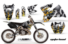 Dirt Bike Decal Graphic Kit Sticker Wrap For KTM SX/XC/EXC/MXC 1998-2001 MOTORHEAD BLACK-atv motorcycle utv parts accessories gear helmets jackets gloves pantsAll Terrain Depot