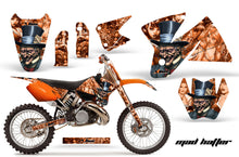 Load image into Gallery viewer, Dirt Bike Decal Graphic Kit Sticker Wrap For KTM SX/XC/EXC/MXC 1998-2001 HATTER ORANGE-atv motorcycle utv parts accessories gear helmets jackets gloves pantsAll Terrain Depot