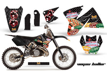 Load image into Gallery viewer, Dirt Bike Decal Graphic Kit Sticker Wrap For KTM SX/XC/EXC/MXC 1998-2001 VEGAS BLACK-atv motorcycle utv parts accessories gear helmets jackets gloves pantsAll Terrain Depot