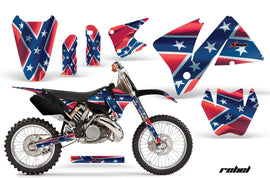 Dirt Bike Decal Graphic Kit Wrap For KTM EXC 200-520 MXC 200-300 2001-2002 REBEL-atv motorcycle utv parts accessories gear helmets jackets gloves pantsAll Terrain Depot