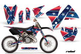 Dirt Bike Decal Graphic Kit Wrap For KTM EXC 200-520 MXC 200-300 2001-2002 REBEL
