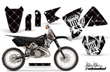 Load image into Gallery viewer, Dirt Bike Decal Graphic Kit Wrap For KTM EXC 200-520 MXC 200-300 2001-2002 RELOADED WHITE BLACK-atv motorcycle utv parts accessories gear helmets jackets gloves pantsAll Terrain Depot