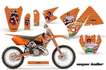 Load image into Gallery viewer, Dirt Bike Decal Graphic Kit Wrap For KTM EXC 200-520 MXC 200-300 2001-2002 VEGAS ORANGE-atv motorcycle utv parts accessories gear helmets jackets gloves pantsAll Terrain Depot