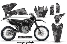 Load image into Gallery viewer, Dirt Bike Decal Graphic Kit Wrap For KTM EXC/SX/MXC/SMR/XCF-W 2005-2007 CAMOPLATE BLACK-atv motorcycle utv parts accessories gear helmets jackets gloves pantsAll Terrain Depot