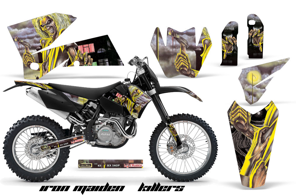 Dirt Bike Decal Graphic Kit Wrap For KTM EXC/SX/MXC/SMR/XCF-W 2005-2007 IM KILLERS-atv motorcycle utv parts accessories gear helmets jackets gloves pantsAll Terrain Depot