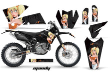 Load image into Gallery viewer, Dirt Bike Decal Graphic Kit Wrap For KTM EXC/SX/MXC/SMR/XCF-W 2005-2007 MANDY ORANGE BLACK-atv motorcycle utv parts accessories gear helmets jackets gloves pantsAll Terrain Depot