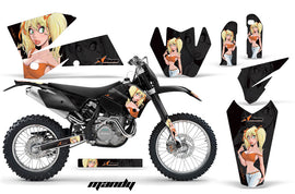 Dirt Bike Decal Graphic Kit Wrap For KTM EXC/SX/MXC/SMR/XCF-W 2005-2007 MANDY ORANGE BLACK-atv motorcycle utv parts accessories gear helmets jackets gloves pantsAll Terrain Depot