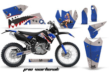 Load image into Gallery viewer, Dirt Bike Decal Graphic Kit Wrap For KTM EXC/SX/MXC/SMR/XCF-W 2005-2007 WARHAWK BLUE-atv motorcycle utv parts accessories gear helmets jackets gloves pantsAll Terrain Depot