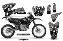 Load image into Gallery viewer, Dirt Bike Decal Graphic Kit Wrap For KTM EXC/SX/MXC/SMR/XCF-W 2005-2007 REAPER SILVER-atv motorcycle utv parts accessories gear helmets jackets gloves pantsAll Terrain Depot