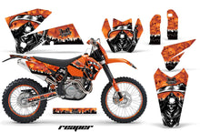 Load image into Gallery viewer, Graphics Kit Decal Wrap For KTM EXC/SX/MXC/SMR/XCF-W 2005-2007 REAPER ORANGE-atv motorcycle utv parts accessories gear helmets jackets gloves pantsAll Terrain Depot