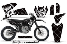Load image into Gallery viewer, Graphics Kit Decal Wrap For KTM EXC/SX/MXC/SMR/XCF-W 2005-2007 RELOADED WHITE BLACK-atv motorcycle utv parts accessories gear helmets jackets gloves pantsAll Terrain Depot