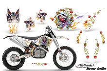 Load image into Gallery viewer, Dirt Bike Graphics Kit Decal Wrap For KTM SX/XCR-W/EXC/XC/XC-W/XCF-W 2007-2011 EDHLK WHITE-atv motorcycle utv parts accessories gear helmets jackets gloves pantsAll Terrain Depot