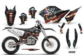 Dirt Bike Graphics Kit Decal Wrap For KTM SX/XCR-W/EXC/XC/XC-W/XCF-W 2007-2011 WW2 BOMBER-atv motorcycle utv parts accessories gear helmets jackets gloves pantsAll Terrain Depot