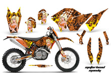 Load image into Gallery viewer, Dirt Bike Graphics Kit Decal Wrap For KTM SX/XCR-W/EXC/XC/XC-W/XCF-W 2007-2011 MOTO MANDY ORANGE-atv motorcycle utv parts accessories gear helmets jackets gloves pantsAll Terrain Depot