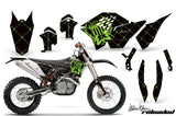 Dirt Bike Graphics Kit Decal Wrap For KTM SX/XCR-W/EXC/XC/XC-W/XCF-W 2007-2011 RELOADED GREEN BLACK