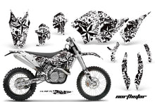 Load image into Gallery viewer, Dirt Bike Graphics Kit Decal Wrap For KTM SX/XCR-W/EXC/XC/XC-W/XCF-W 2007-2011 NORTHSTAR WHITE-atv motorcycle utv parts accessories gear helmets jackets gloves pantsAll Terrain Depot