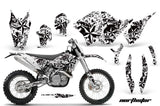 Dirt Bike Graphics Kit Decal Wrap For KTM SX/XCR-W/EXC/XC/XC-W/XCF-W 2007-2011 NORTHSTAR WHITE